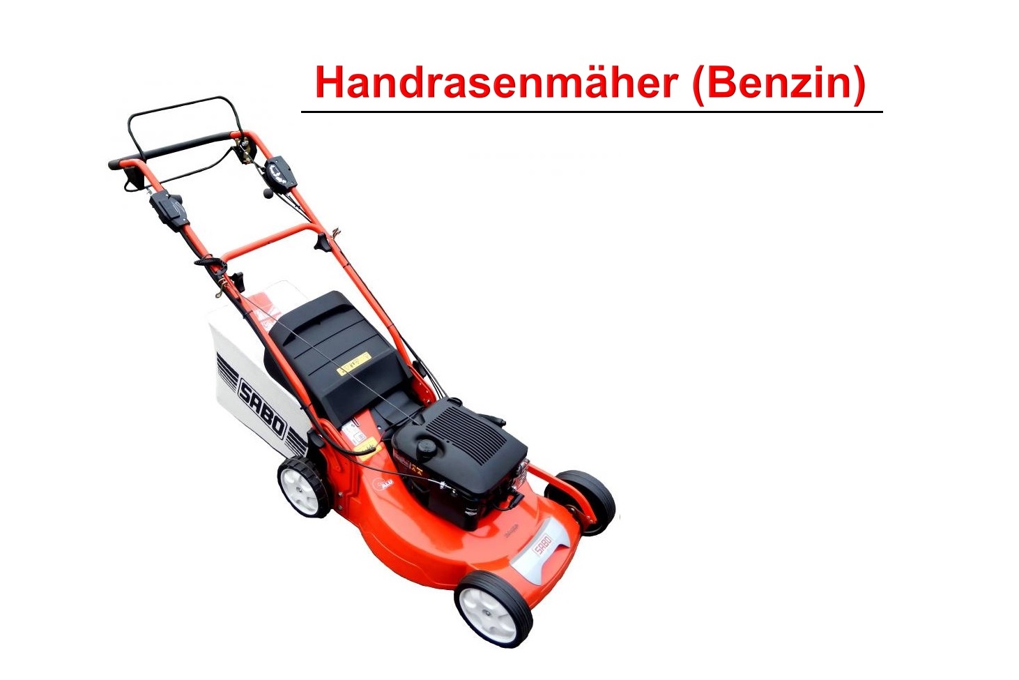 Vermietung - Handrasenmäher